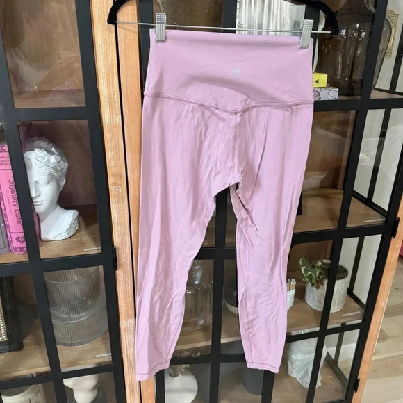 Lululemon Align leggings mauve 25in pants II blush vintage high waisted - Picture 3 of 7
